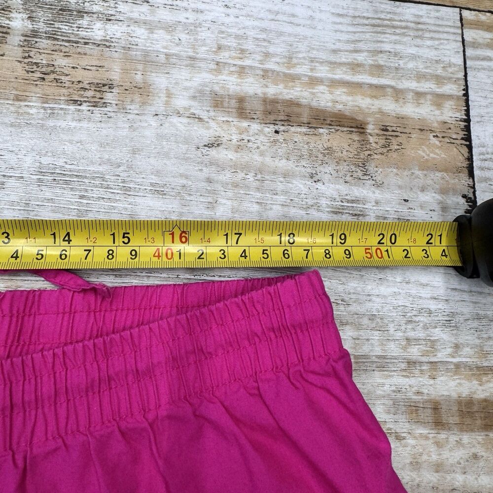 Etonne by Sarah Richards Woman Pink Pants 18-20 2XL Cropped Wide Leg embroidered - Picture 7 of 10